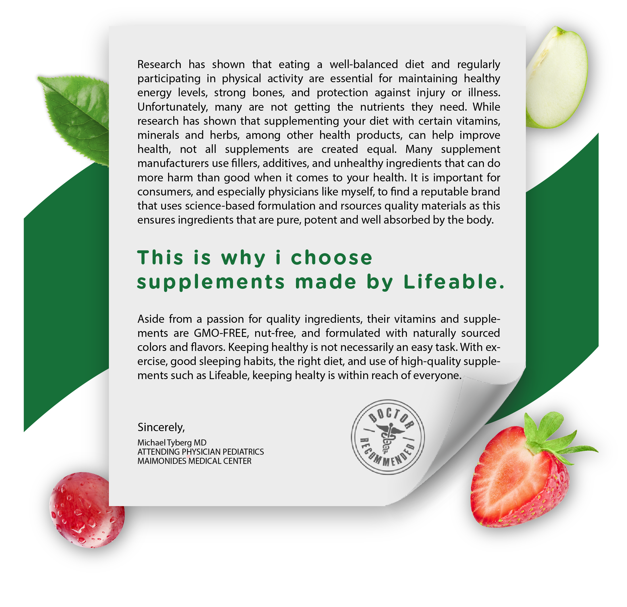 Lifeable Kids Cranberry Gummies for Bladder Health, 60 ct