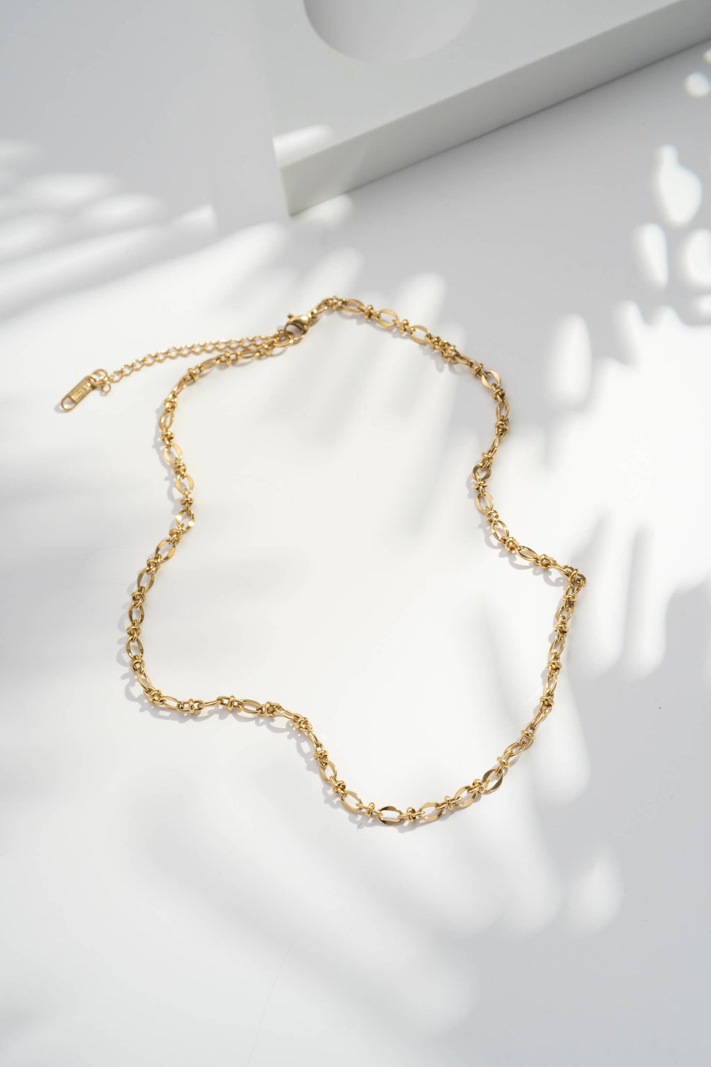 Chain Necklaces Pure Link Delicate Gold Stainless Steel