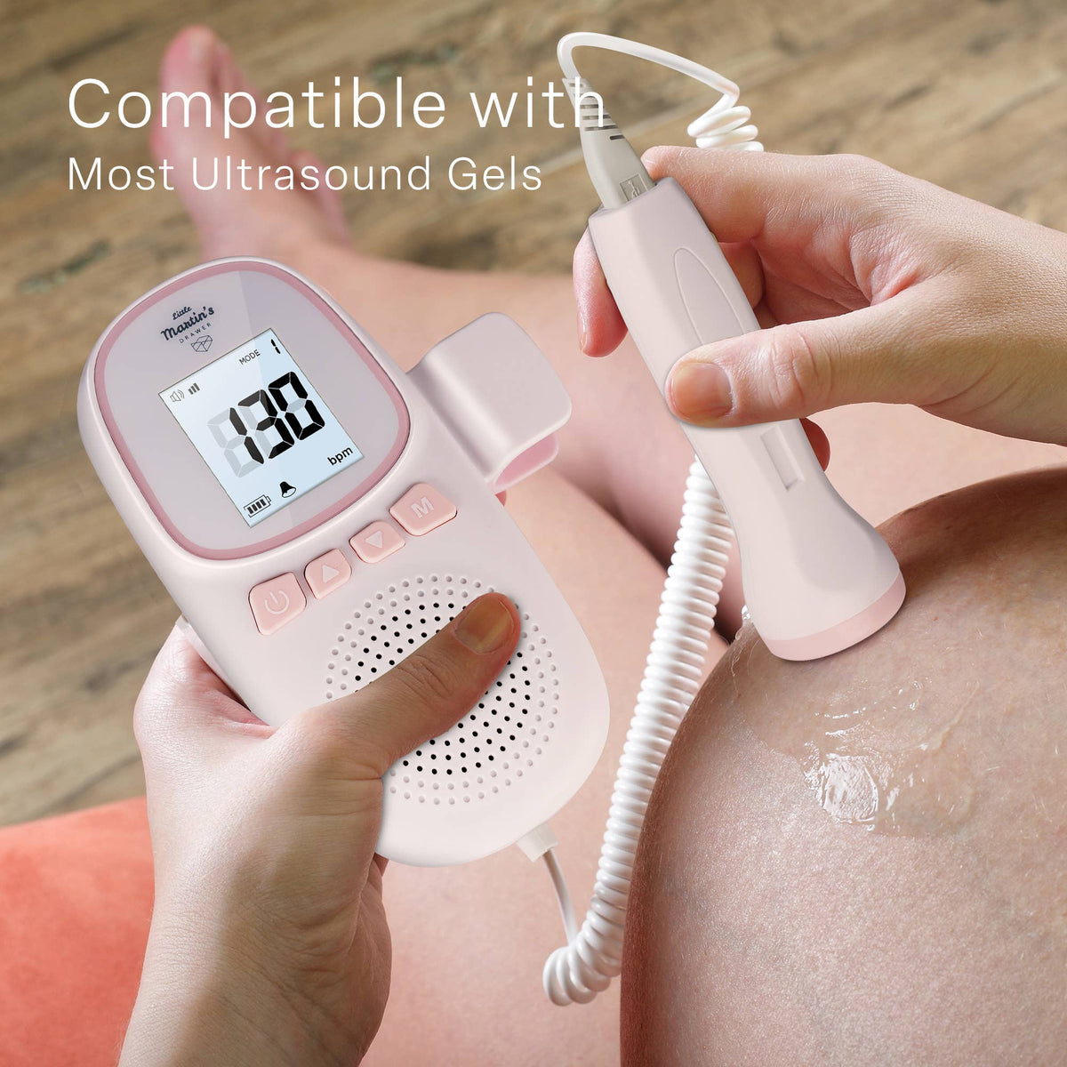 Little Martin's Portable Fetal Doppler: Blue