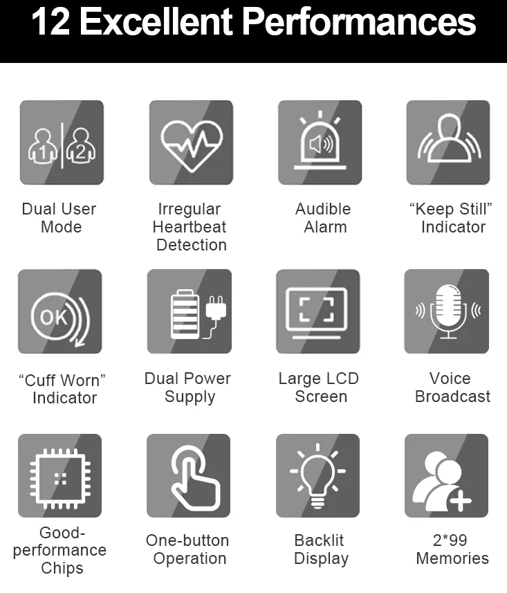 Baymed Blood Pressure Monitor Portable Travel Size Gift Pick