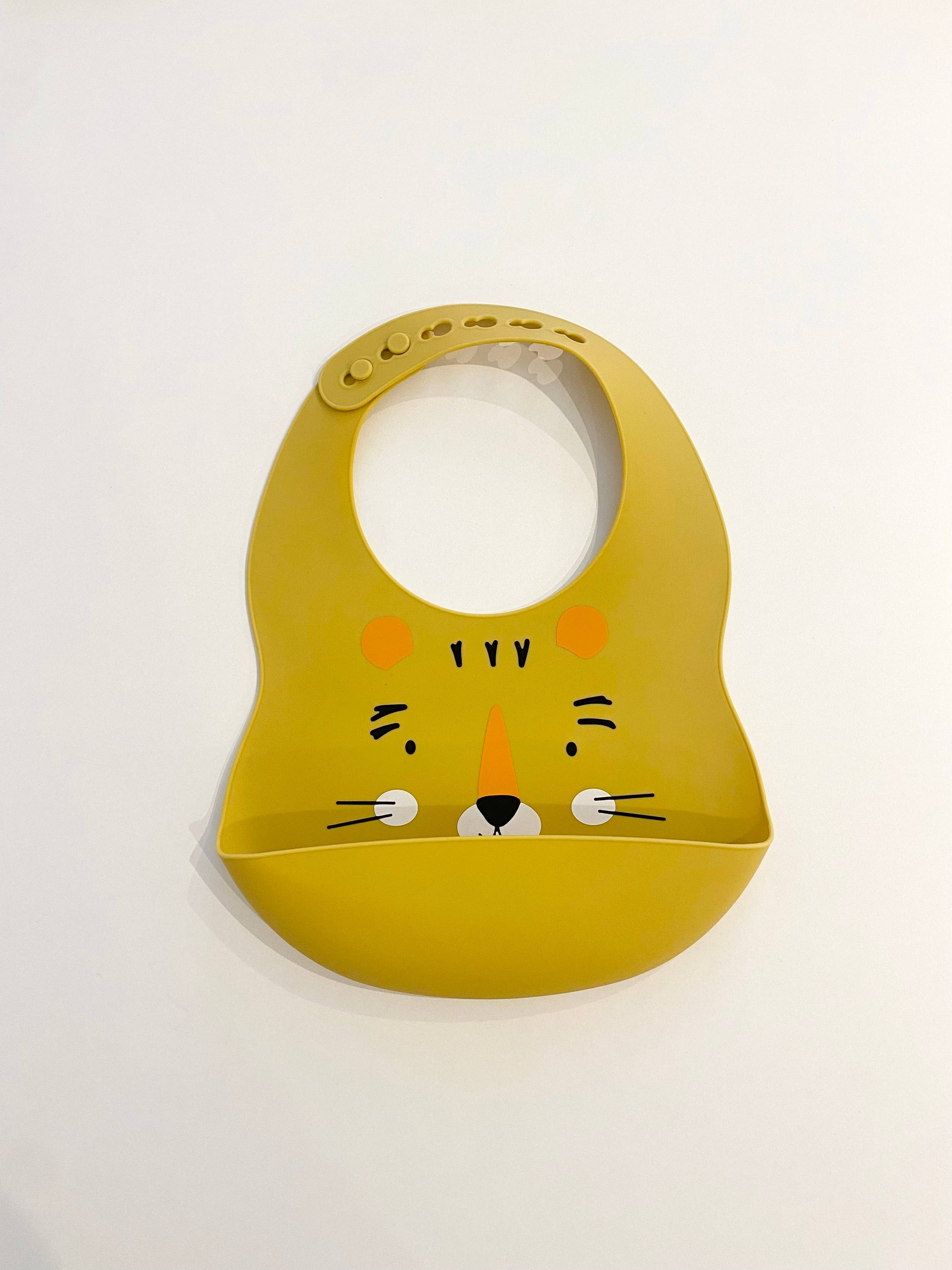 Animal bib: Rabbit - Candy pink