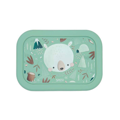 LFGB Silicone Lunch Box - Munchy The Bear