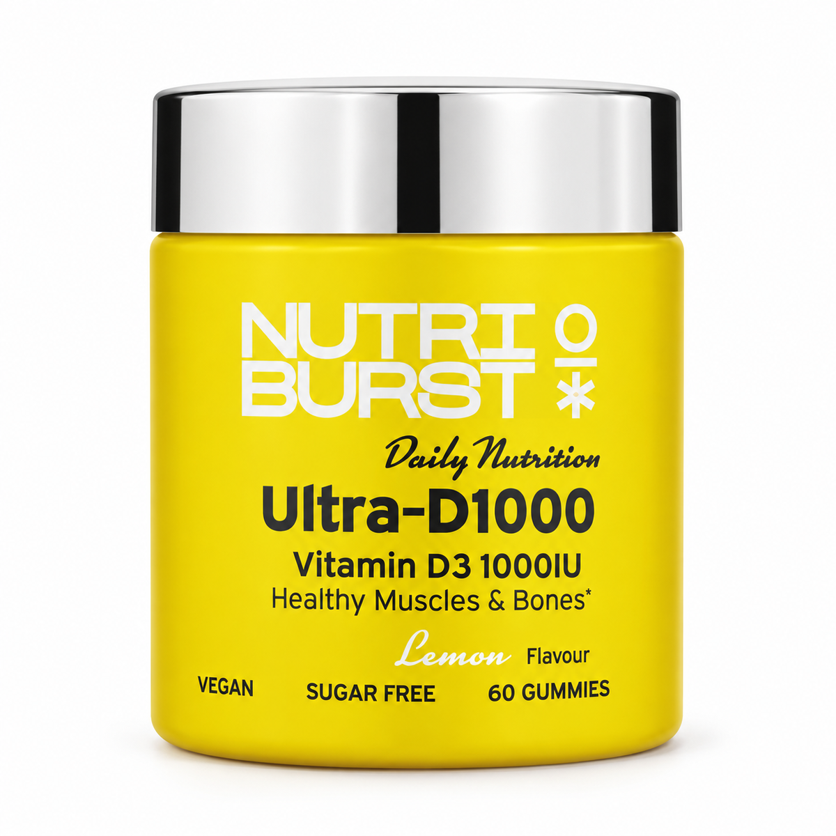 Nutriburst Ultra-D1000 Gummies – 60 Gummies