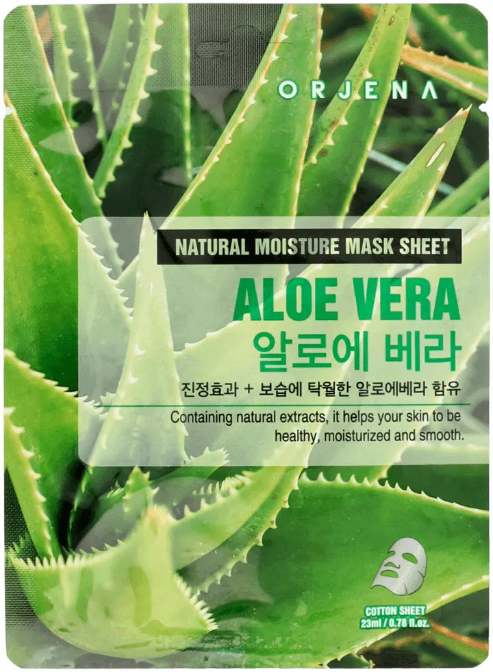 ORJENA Natural Moisture Aloe Vera Mask Sheet 23Ml