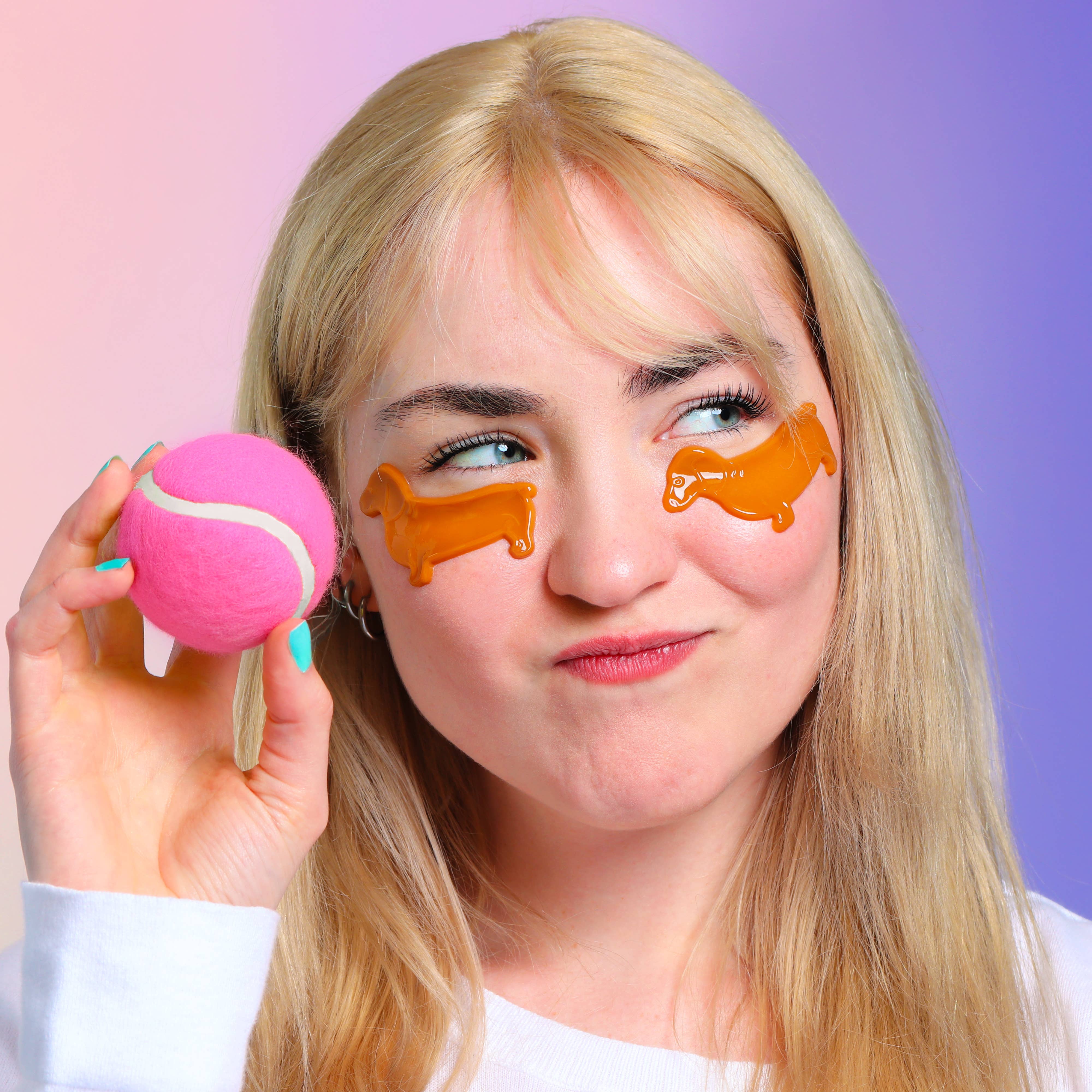 So Fetch Viral Dachshund Dog Eye Patches l Beauty Gift 8 ct 