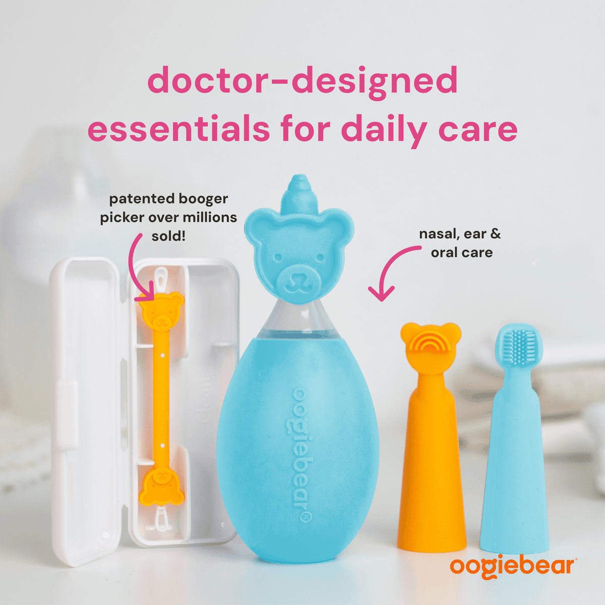 Oogiebear baby care starter kit (5-piece)