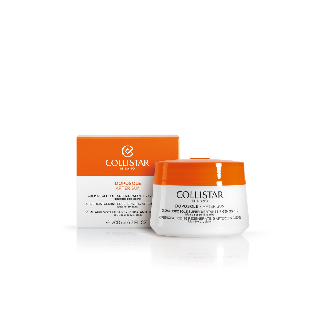 Collistar Supermoisturizing Regenerating After Sun Cream - 200ml