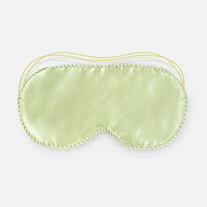 Silk Sleep Mask: Celery