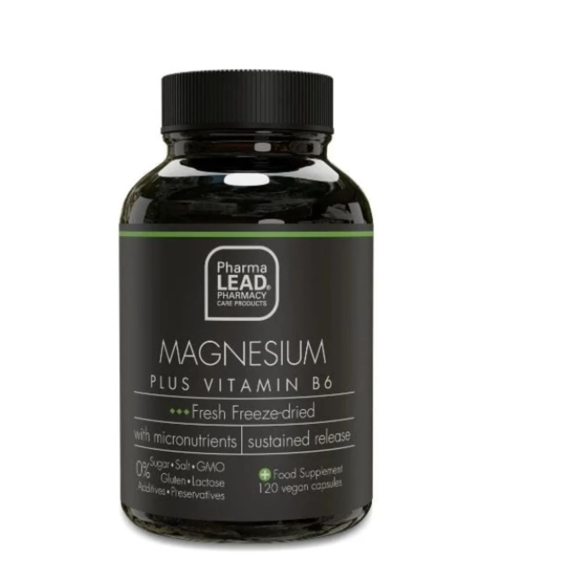 Magnesium Plus Vitamin B6 - Supports muscle and nervous system function with magnesium, vitamin B6, and superfoods.