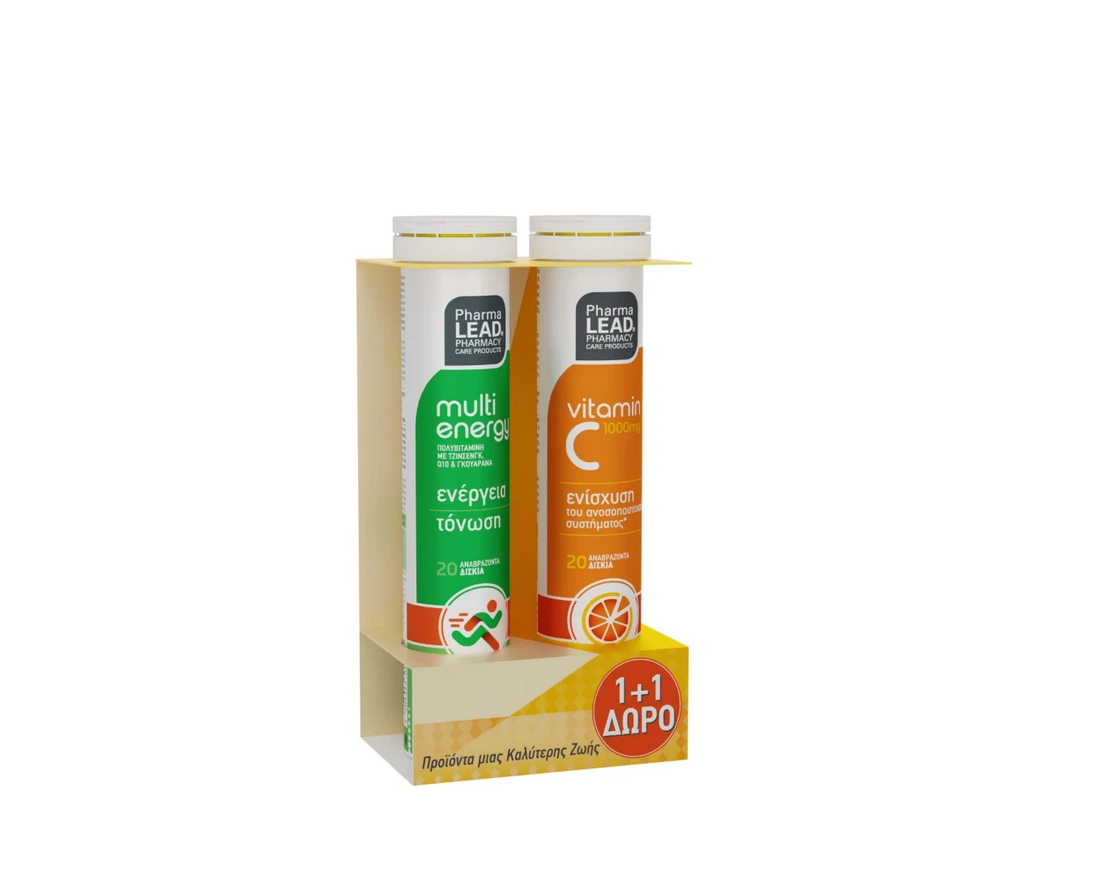 Multi Energy Effervescent Tablets - Energy Boost and Antioxidant Protection