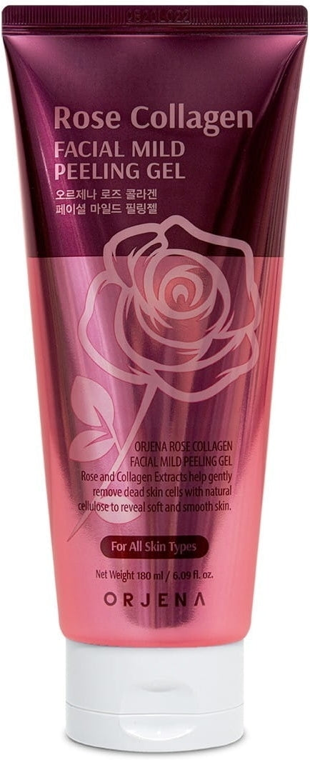 ORJENA Rose Collagen Facial Mild Peeling Gel 180Ml