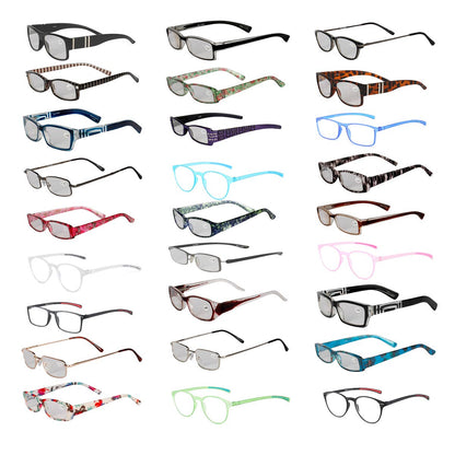 Assorted Reading Glasses For Men And Women: 1.00~2.50 / Men + Women Mixed 24 Pairs
