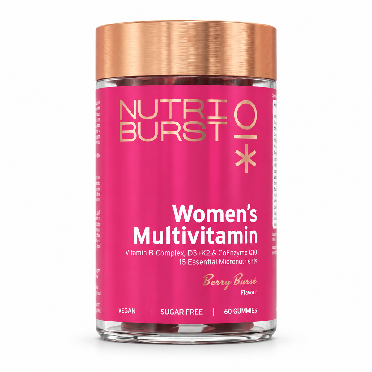 Nutriburst Women’s Multivitamin Gummies – 60 Gummies