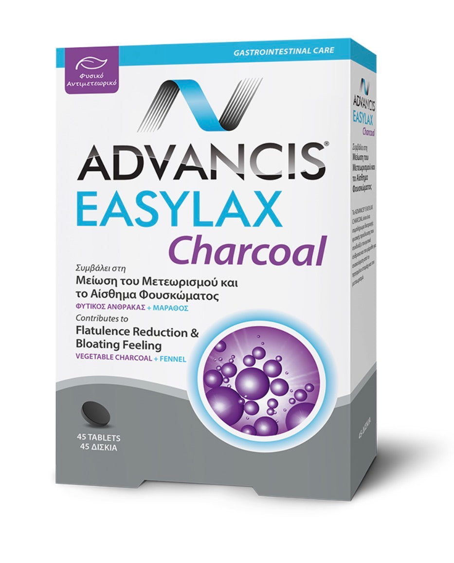Advancis Easylax Charcoal – 45 Tablets