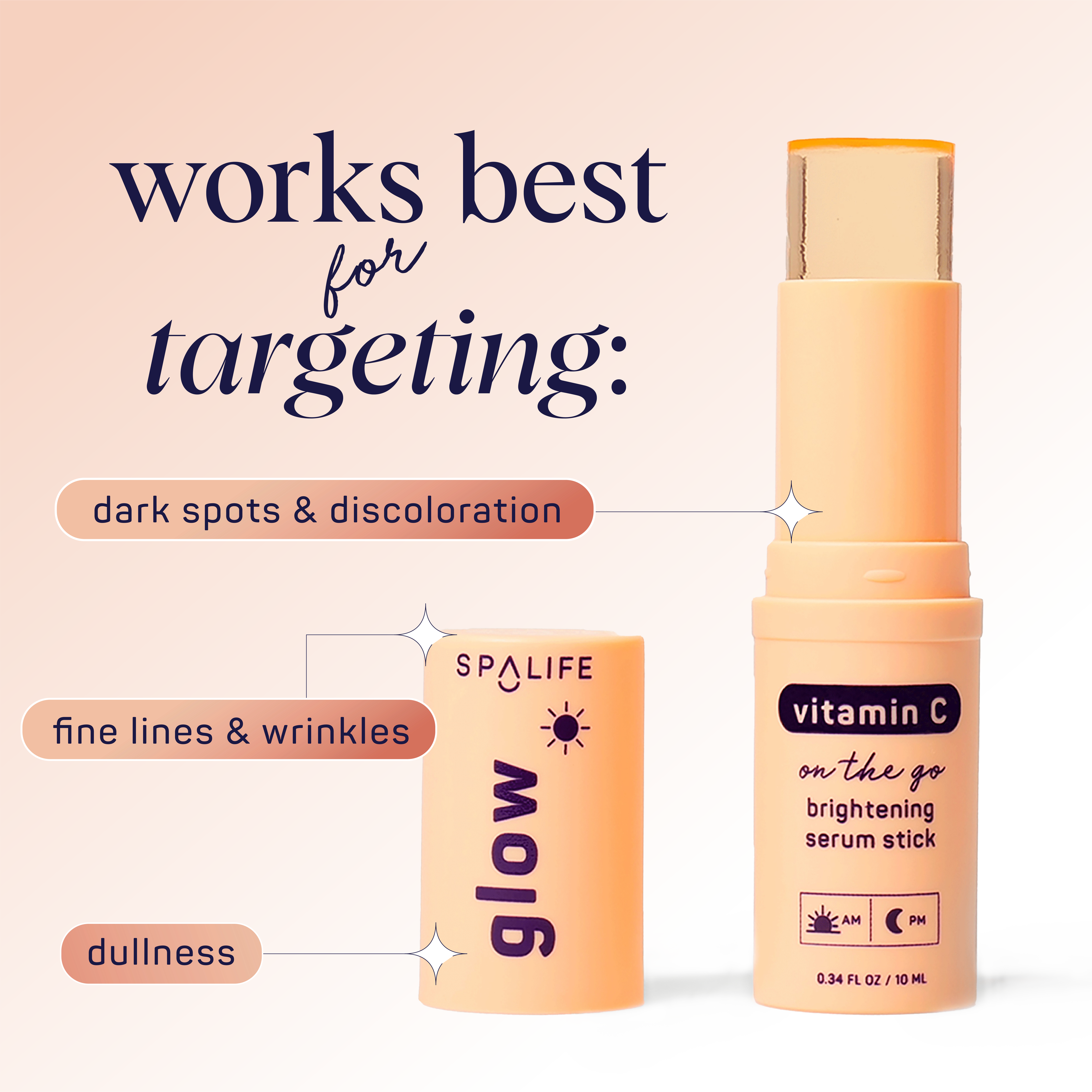Glow Vitamin C Brightening Face Serum Stick