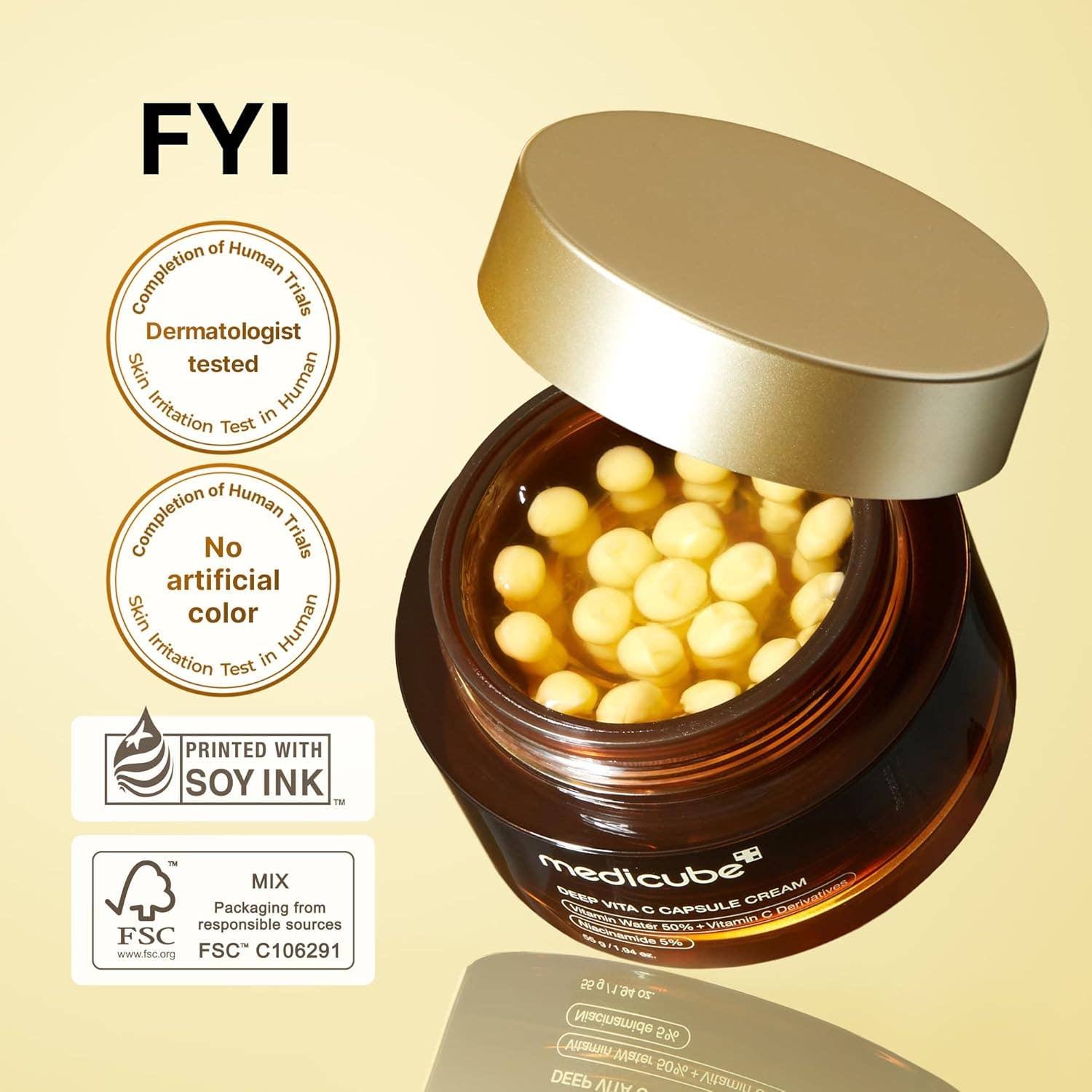 [Medicube] Deep Vita C Capsule Cream, 55G