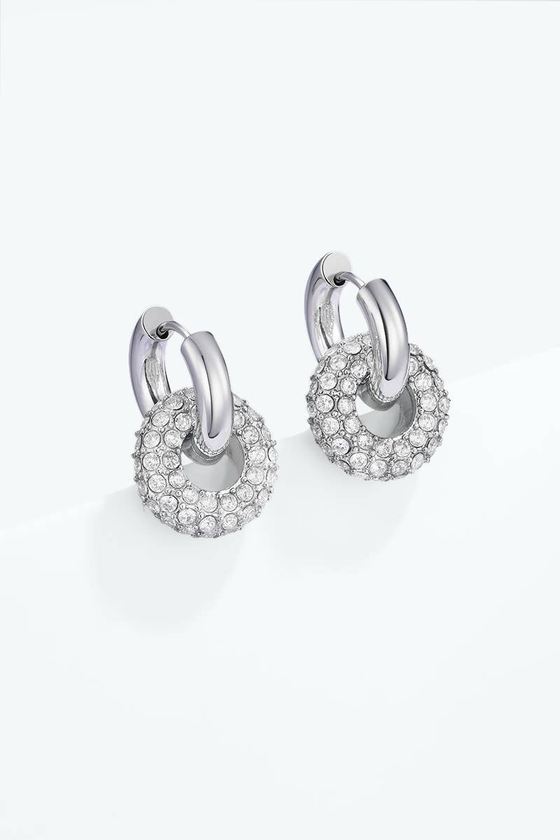 Stainless steel earrings 124AQ737: Gold / 100% Stainless steel