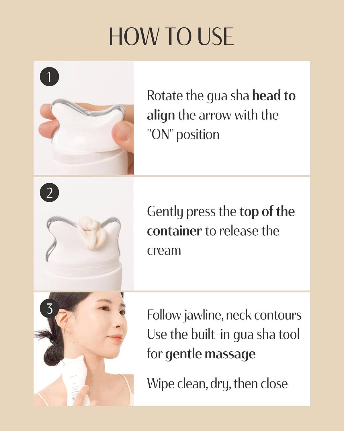 DR. PEPTI Gua Sha Neck Firming Cream 4.05 fl oz 120 mL