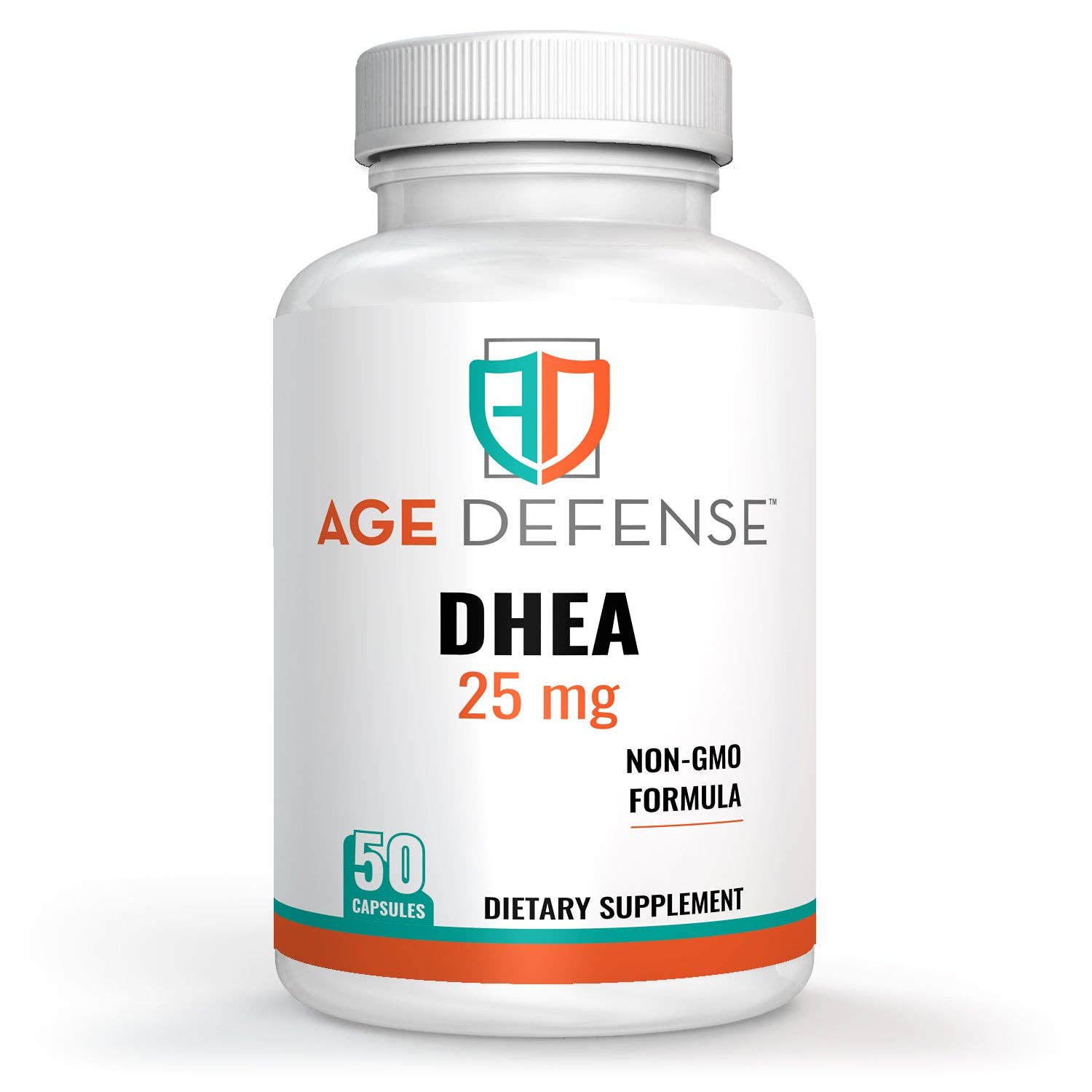 AGE DEFENSE DHEA 25mg Capsules Help Boost Energy