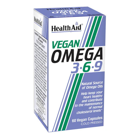 HealthAid Vegan Omega 3-6-9 - 60 Capsules