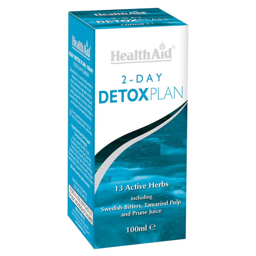 HealthAid 2-Day Detox Plan Liquid - Detox and digestive health support.