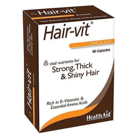 HealthAid Hair-vit® Capsules - Nutrient support for healthy hair.