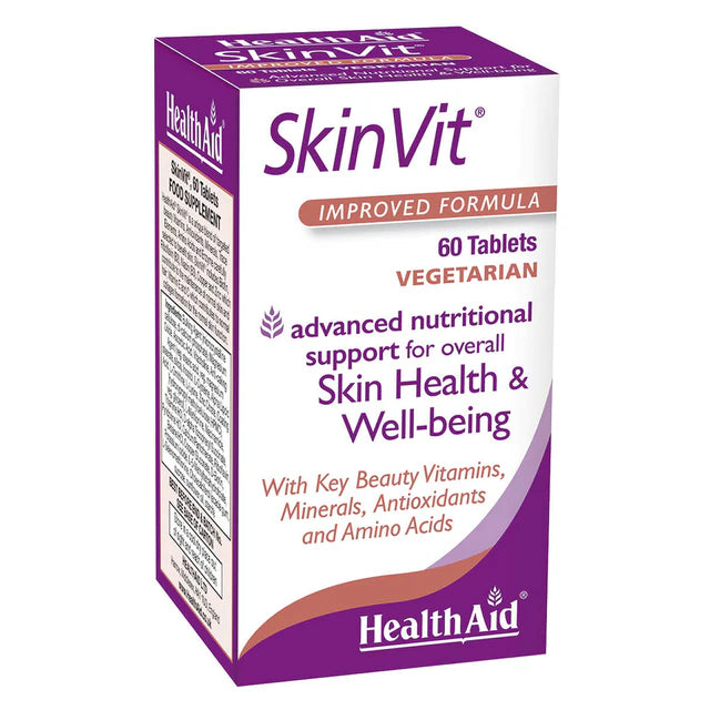 HealthAid SkinVit Tablets - Nutritional support for skin health.