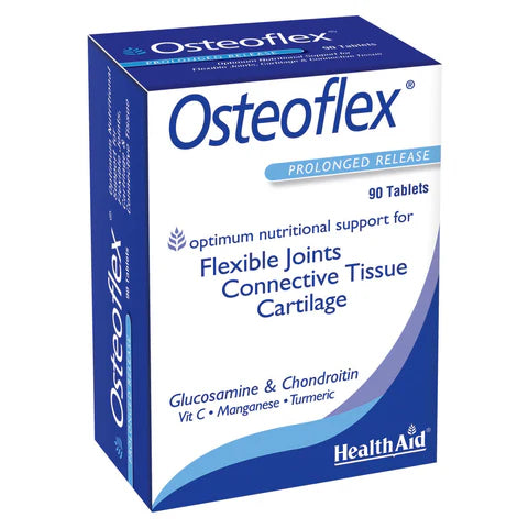 HealthAid Osteoflex 90 Tablets - Joint flexibility and bone health support.
