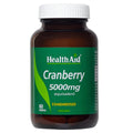 HealthAid Cranberry 5000mg Tablets - Supports urinary tract health.