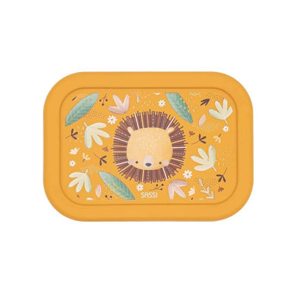 LFGB Silicone Lunch Box - Chompy The Lion