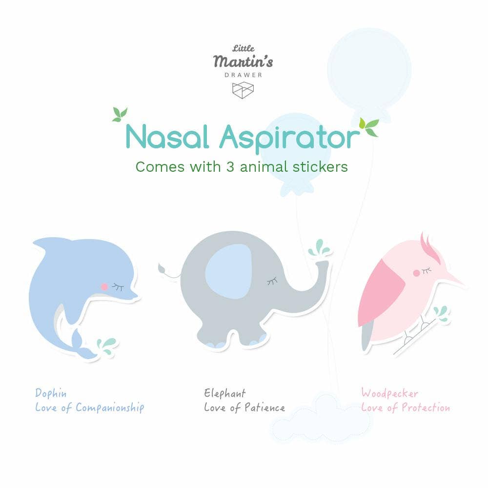 Baby Electric Nasal Aspirator: Light Blue