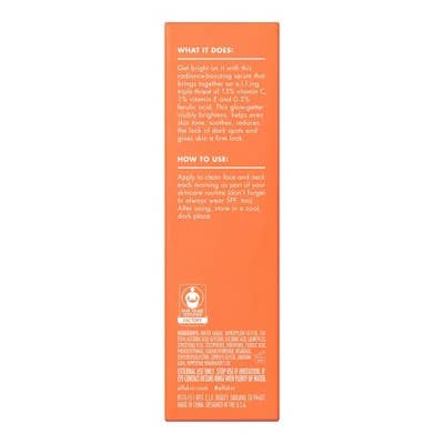 E.l.f. SKIN Bright Icon Vitamin C + E + Ferulic Face Serum 1 fl oz - Imperfect Box