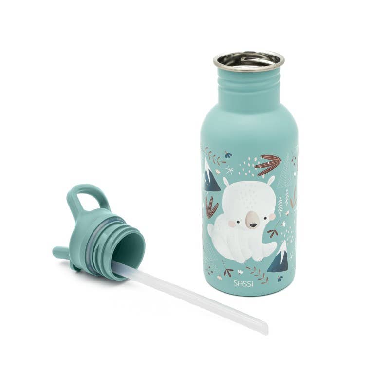 500ml stainless steel water bottle - Munchy the Bear