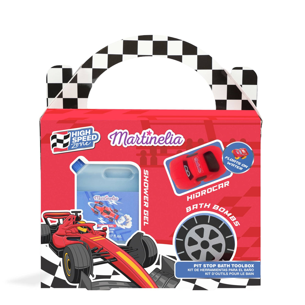 Bath Toolbox Shower Gel Bomb & Toy - Martinelia