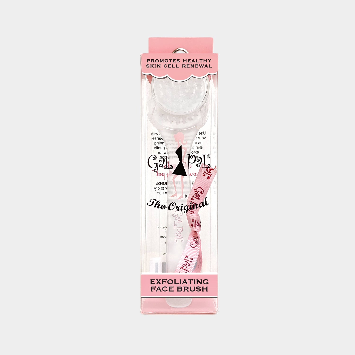Gal Pal Exfoliating Facial Brush: White