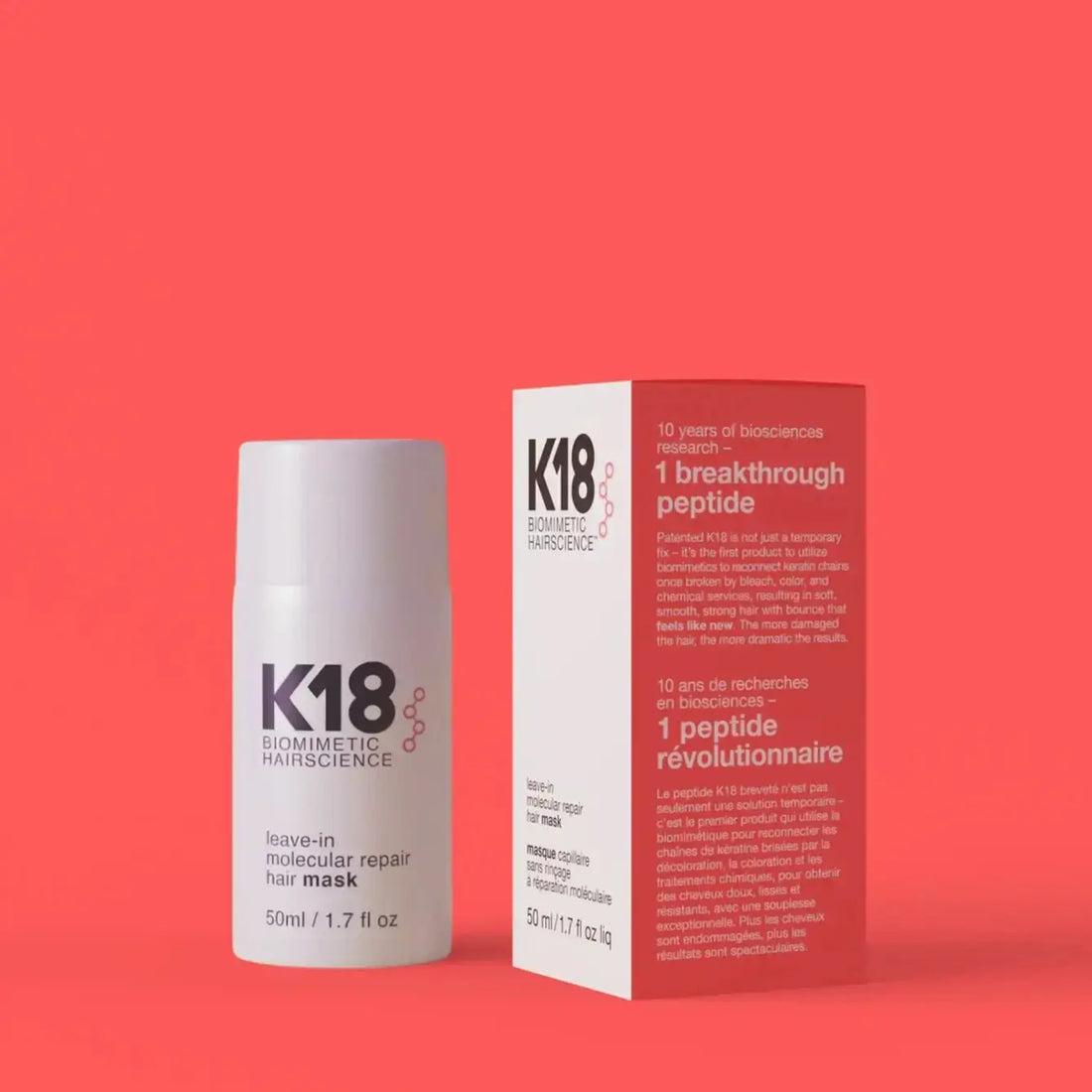 K18-31005  K18 Leave-In Molecular Repair Hair Mask (50ml)