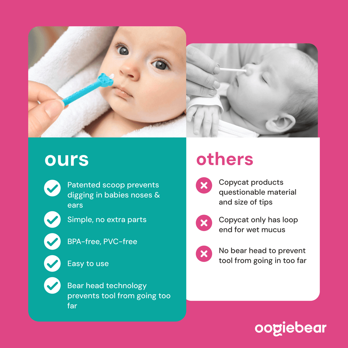 Oogiebear baby care starter kit (5-piece)