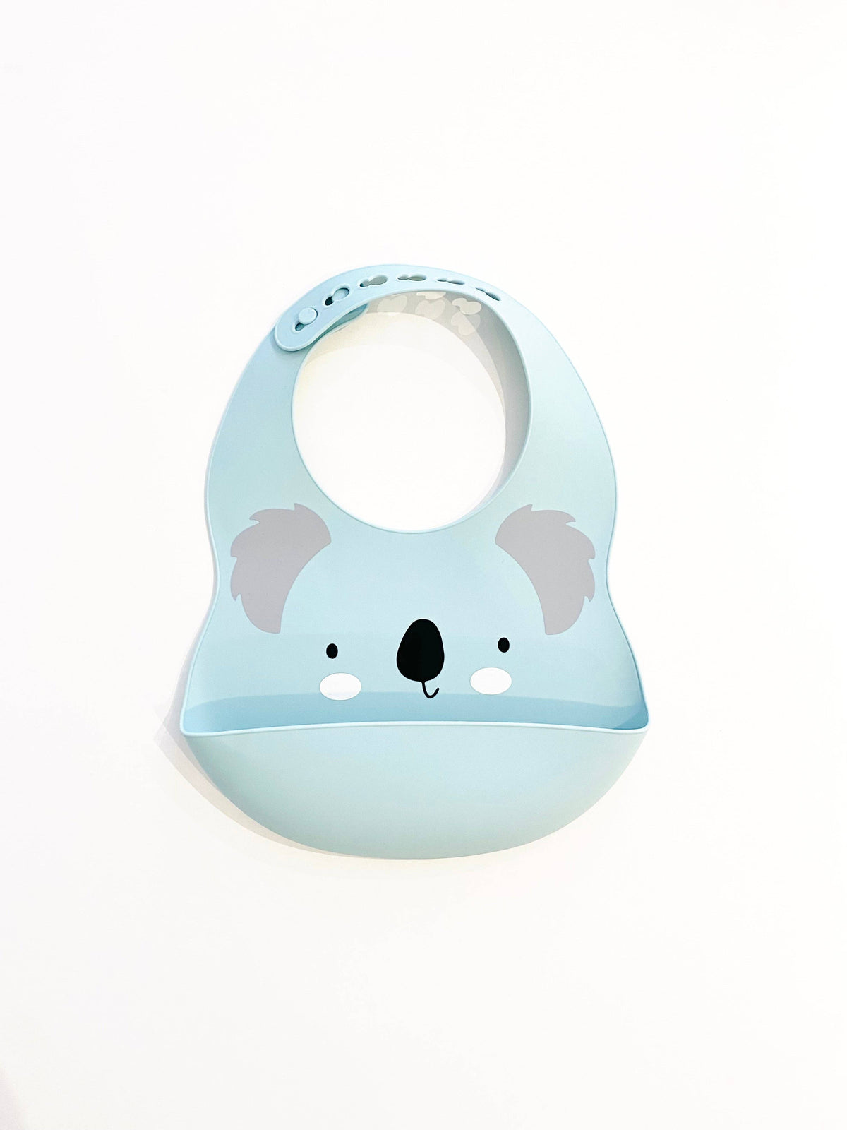 Animal bib: Bear - Beige