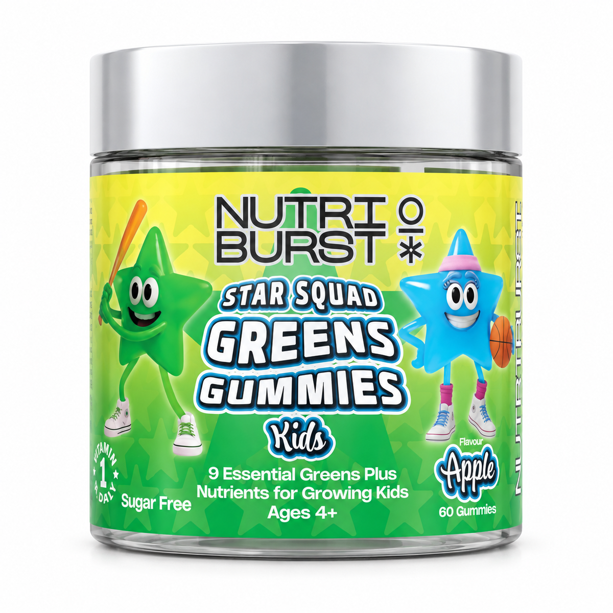 Nutriburst Star Squad Greens Kids – 60 Gummies