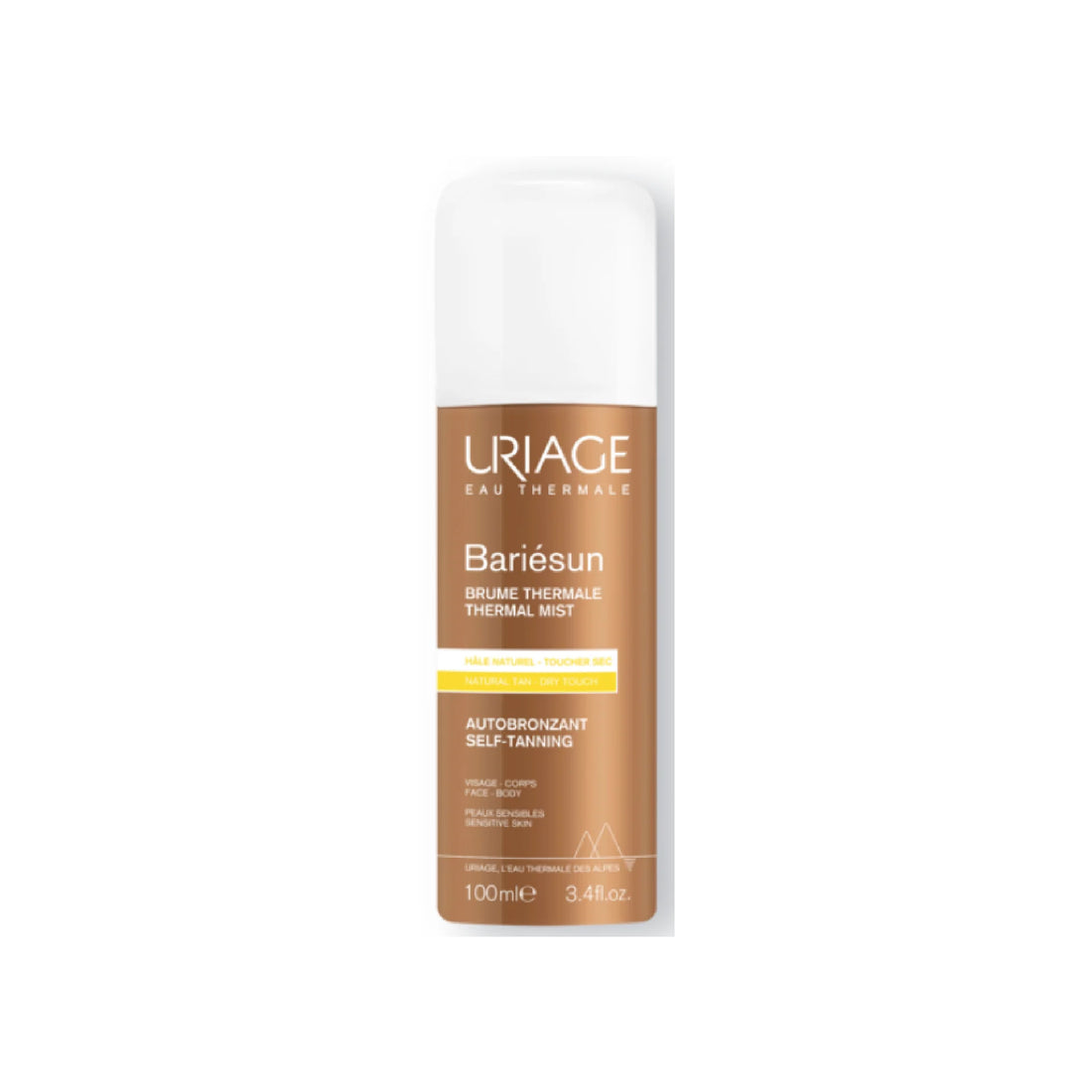 Uriage Bariesun Thermal Self-Tanning Mist for a sun-kissed, natural glow.