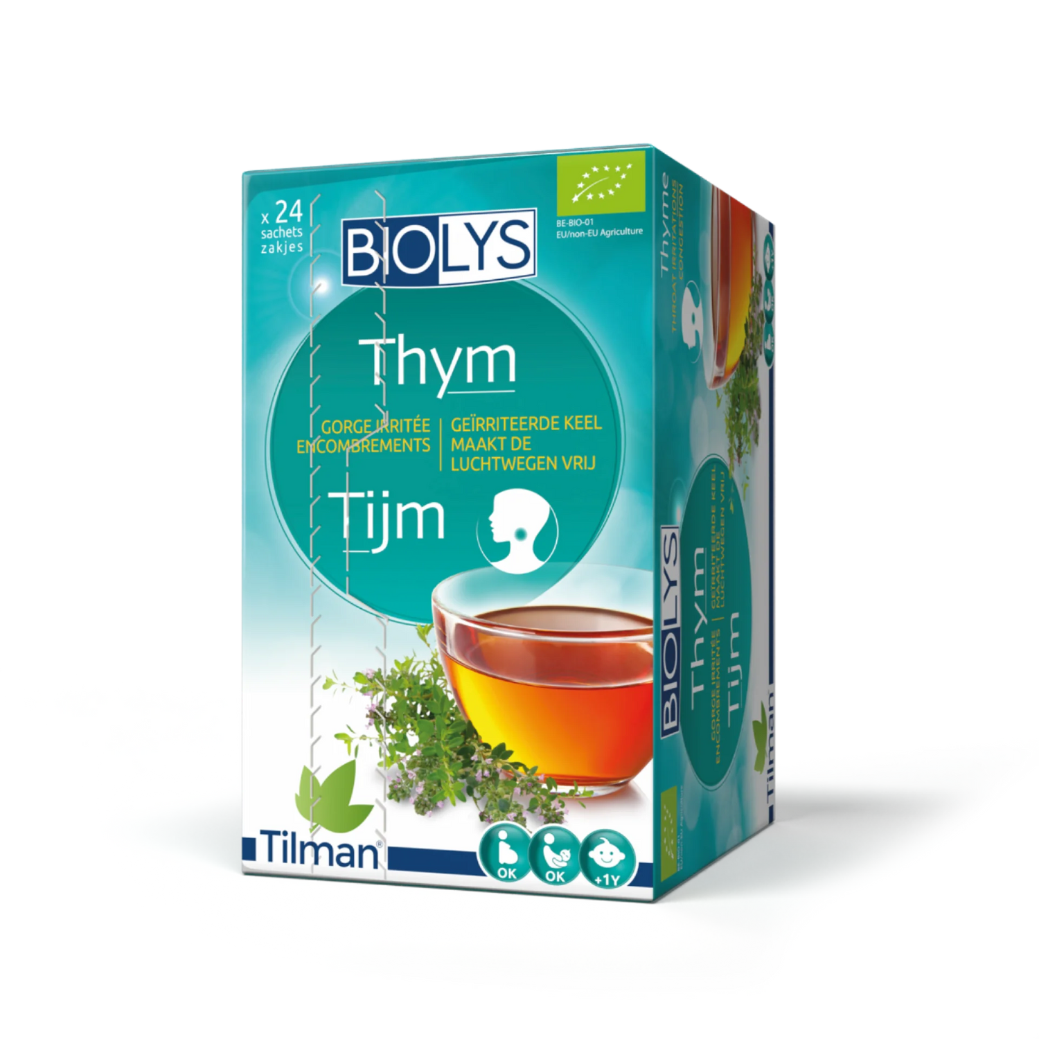 Biolys Thyme - Natural solution for throat and respiratory health