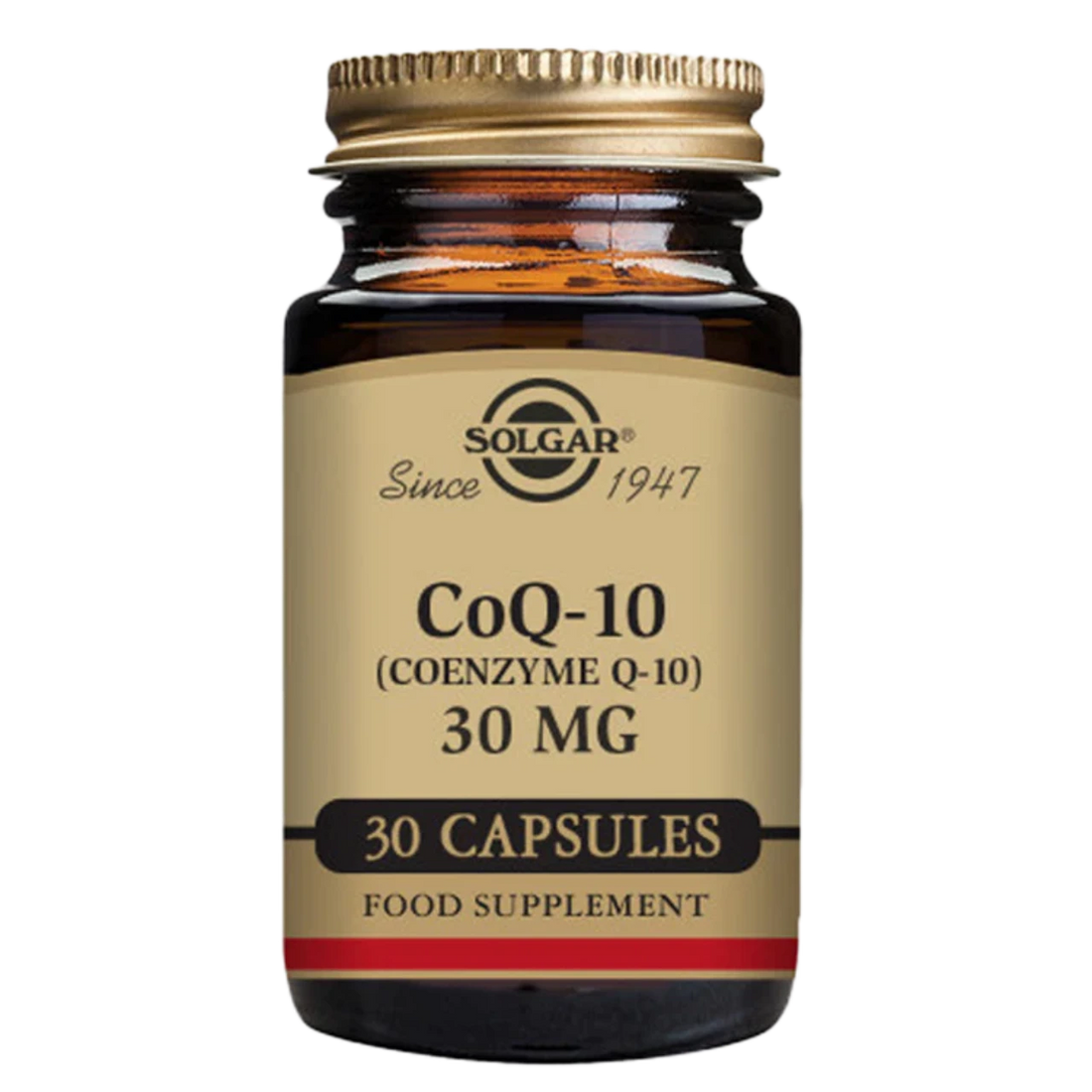 Solgar CoQ-10 30 mg Vegetable Capsules for cellular health and energy