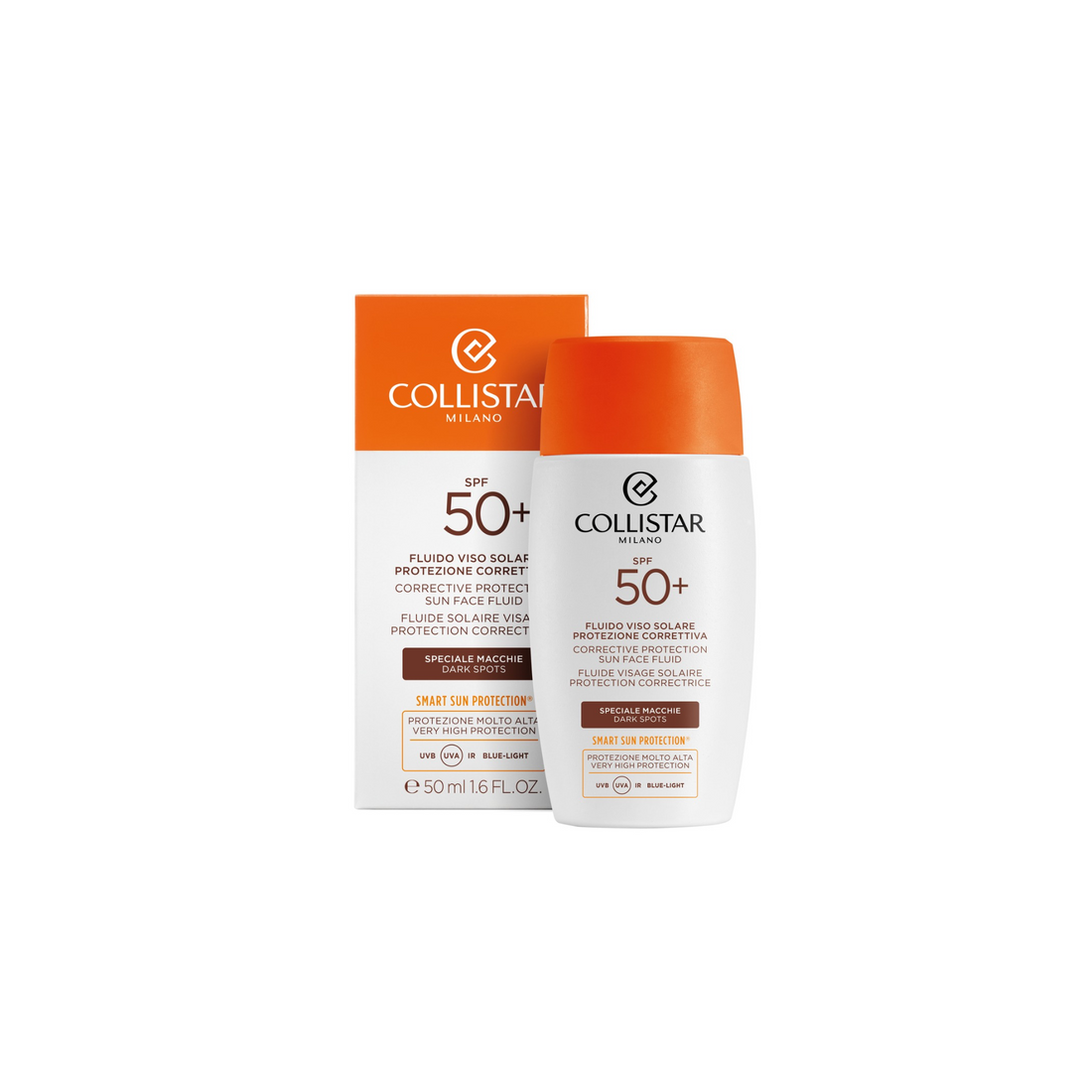 Collistar Sun Corrective Protection Sun Face Fluid SPF50+ - 50ml