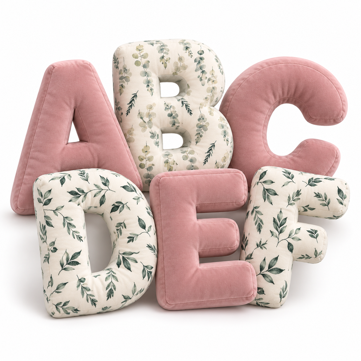 Personalised Plush Letter Cushion