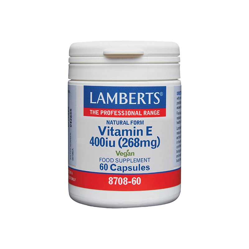 Lamberts Natural Form Vitamin E 400 IU - Antioxidant protection.