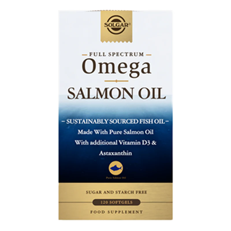 Solgar Full Spectrum Omega Salmon Oil - Comprehensive Omega Support