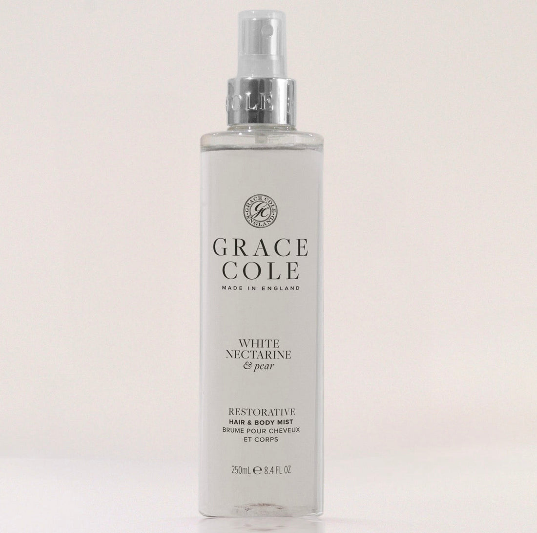 Grace Cole – White Nectarine &amp; Pear Bath &amp; Shower Gel (300 ml)