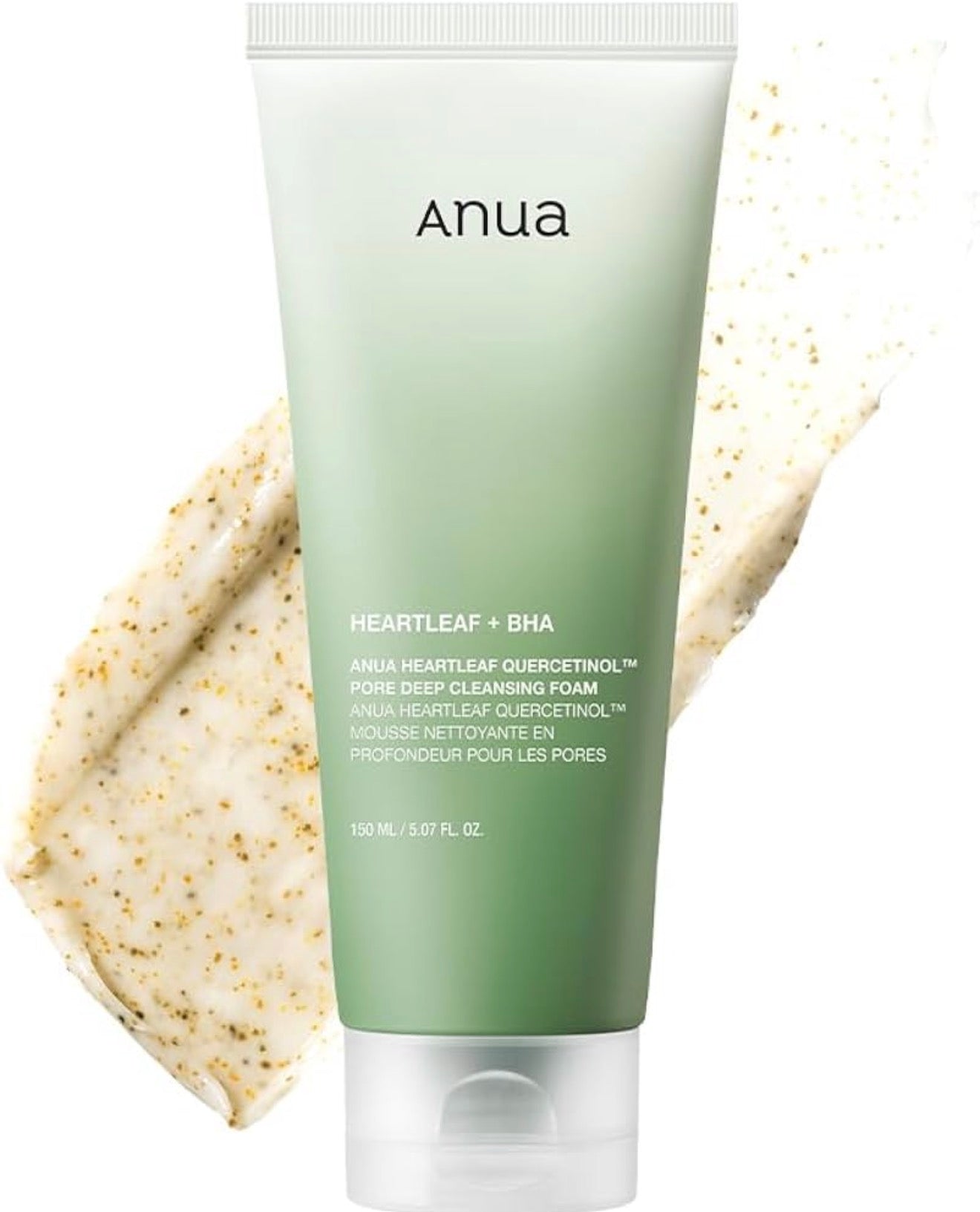 ANUA – Heartleaf Succinic Moisture Cleansing Foam (150 ml)