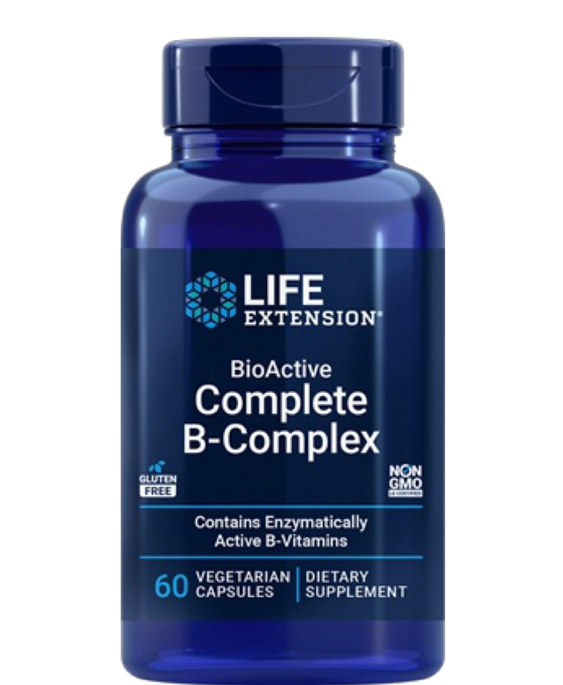 Life Extension – BioActive Complete B-Complex (60 Vegetarian Capsules – EU)