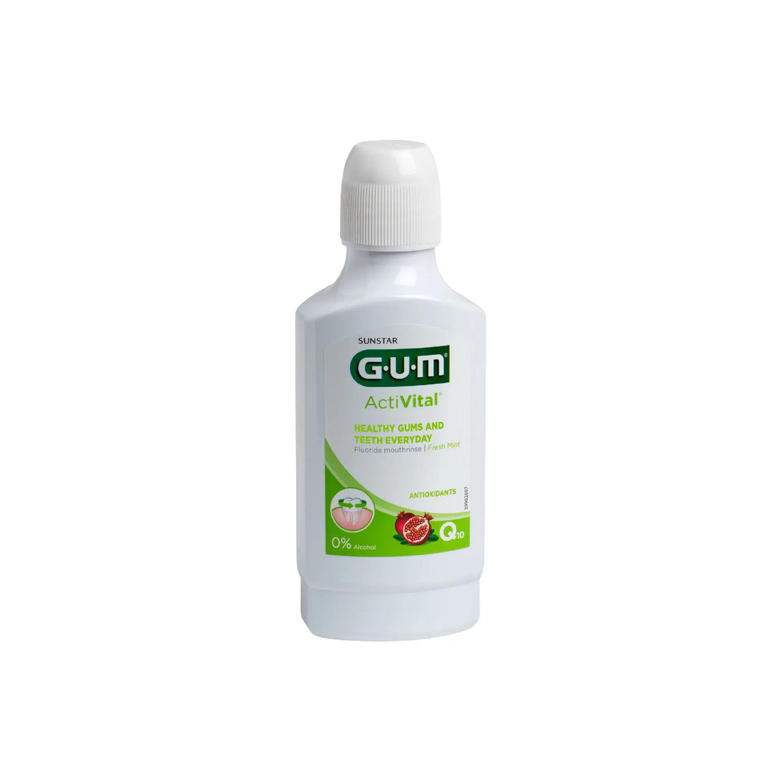 GUM Activital Mouthwash for daily gum protection and plaque prevention.